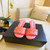 Chanel Women's Sandals Chanel Slippers Lambskin Heel 70mm C90183
