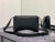 Balenciaga 671355 Women's Downtown XS Shoulder Bag Black buckle