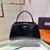 Prada Brushed leather handbag 1BA327 Black