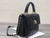 Chanel A92236 Small Trendy CC Flap Bag With Top Handle Lambskin bag Black Gold