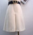 Dior 241R45 Mid Length Belted Dress White