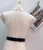 Dior 241R45 Mid Length Belted Dress White