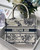 Dior Book Tote M1265 Small Latte Toile De Jouy Zodiac Embroidery Beige