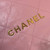 CHANEL 22 Large Handbag Shiny Calfskin Gold AS3262 Light Pink