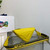 Prada Saffiano Prada Triangle bag 2VH155 Yellow