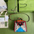 Gucci Diana small tote bag top handle bag 660195 Grey with Red