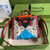 Gucci Diana small tote bag top handle bag 660195 Grey with Red