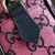 Gucci 447632 GG Marmont Multicolour Small Shoulder Bag Purple