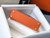 Hermes Kelly Bag Hermes 19CM Epsom Shoulder Mini Bag Orange 20464
