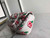 Gucci 447633 GG Marmont Super Mini Shoulder Bag White and Red - luxibagsmall