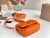 Bvlgari 291087 Serpenti Cabochon Crossbody Bag Orange