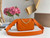Bvlgari 291087 Serpenti Cabochon Crossbody Bag Orange