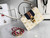 Gucci 470270 GG Sylvie Mini Shoulder Bag Beige - luxibagsmall