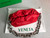 BV 620230 Bottega Veneta Chain Pouch Raintree Bag 92020 Strap 25cm Red Silver