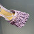 Bottega Veneta BV 690026 Hand-embroidered shell mesh and leather sandals