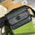 Gucci 674164 Messenger Bag With Interlocking G Black