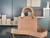 Dior M0565 Medium Lady D-Life Bag Cannage Embroidery Rosewood