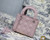 Dior M0505 Mini Dior Lady Bag Pink Cannage Lambskin
