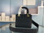 Dior M0565 Medium Lady D-Life Bag Cannage Embroidery Black