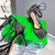 Bottega Veneta BV 667206 Rhinestone mesh and leather sandals V0GU11013