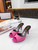 Gucci Sandals Designer Gucci Slippers 81151 Plum - luxibagsmall