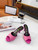 Gucci Sandals Designer Gucci Slippers 81151 Plum - luxibagsmall