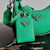 Prada 1BH204 Prada Re-Edition 2005 Saffiano leather Bag in Green - luxibagsmall