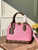 LV M90583 Louis Vuitton Alma BB Monogram Bag M90584 Pink - Voguebags