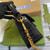 Gucci â€?47260 GG Marmont Mini Crocodile Pattern Top Handle Bag Black