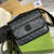 Gucci 674164 Messenger Bag With Lnterlocking G Black