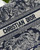 Dior Book Tote M1265 Small Toile De Jouy Embroidery Blue