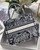 Dior Book Tote M1265 Small Toile De Jouy Embroidery Blue