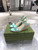 Gucci Women's Leather platform espadrille GG Sandals G18754