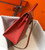Hermes Sellier Kelly 28cm of Epsom Leather Bag 20332 Red - luxibagsmall