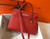 Hermes Sellier Kelly 28cm of Epsom Leather Bag 20332 Red - luxibagsmall