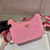 Prada 1BH204 Prada Re-Edition 2005 Raffia  Bag in Pink