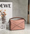 Loewe A510U95X37 Mini Puzzle Bag in Soft Grained Calfskin Dark Blush