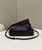 Fendi 8BP129 First Small Fuchsia leather bag 80018M Black