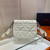 Prada 1BD283 Women's Spectrum Leather Shoulder Crossbody Bag White