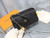 Louis Vuitton LV M69421 Card Holder Recto Verso Monogram Black