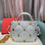Valentino 2021 Roman Stud The Handle Bag In Nappa 0097L White