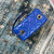 Chanel AS2877 Small Box Bag Lambskin Gold Metal Blue