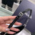 Prada 1BC169 Prada Cleo satin bag with appliqués Black