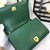 DG BB6652 Dolce Gabbana Medium Devotion crossbody bag in quilted nappa leather Green