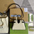 Gucci 675791 Small GG Top Handle Bag White