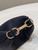 Fendi Nano Fendigraphy Black  Leather Charm 7AS089 Black