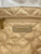 Chanel 22 Backpack Shiny Calfskin AS3313 White Gold