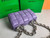Bottega Veneta BV 20206 Chain Cassette 631421 Purple Silver