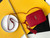 YSL 520534 Lou Camera Bag In Matelassé Leather Red