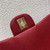 Chanel A69900 Mini Flap Bag Grained Calfskin Red Gold